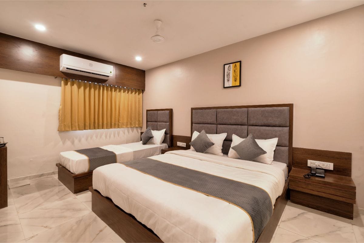 Triple Room with double and single bed setup